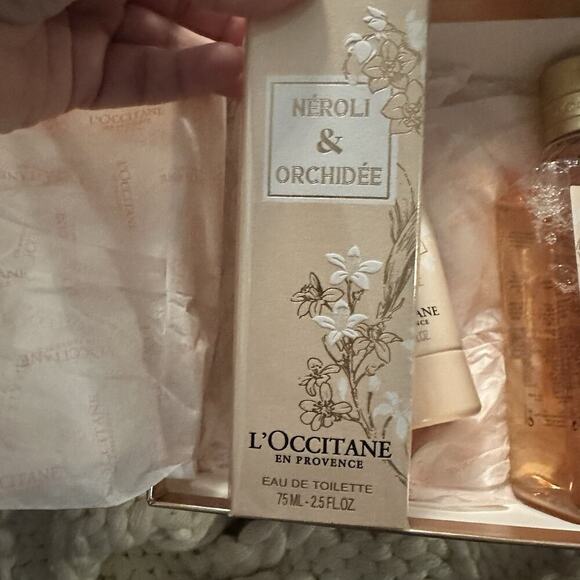 L'Occitane En Provence Neroli Orchidee Eau de Toilette Gift Set 2.5 oz. SEALED - Picture 2 of 6